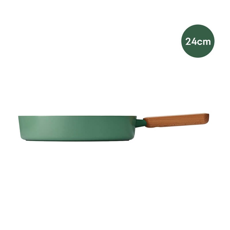 Chảo chống d&iacute;nh LocknLock Suit Sage IH phủ sứ ceramic d&ugrave;ng được bếp từ, bếp gas, bếp hồng ngoại v&agrave; bếp điện image number null